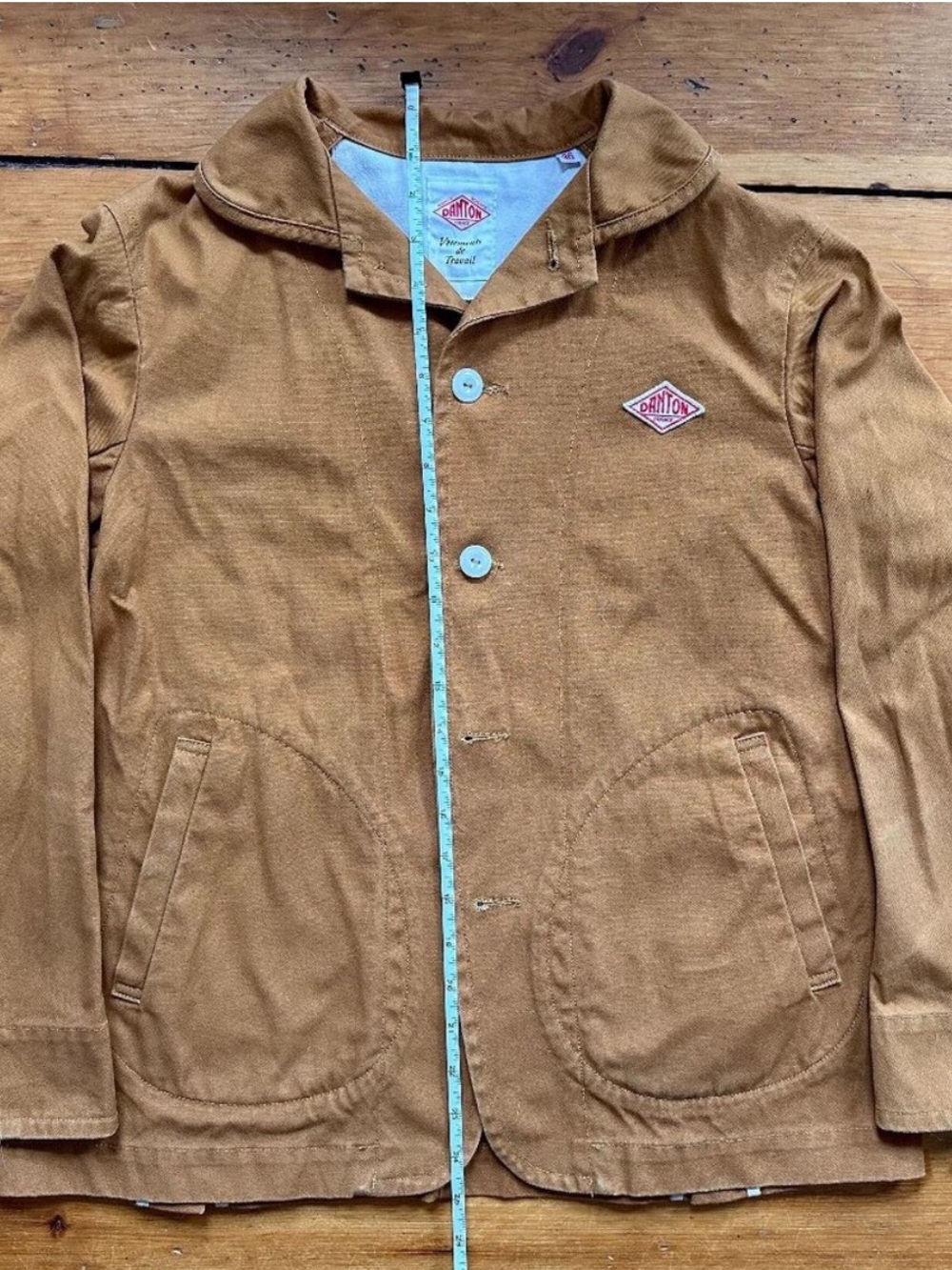 Danton Brown Canvas Chore Jacket - size 36